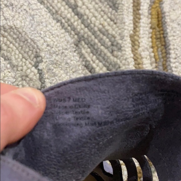 Sonoma vitalize ortholite purple suede heels sz 7 - Picture 9 of 10